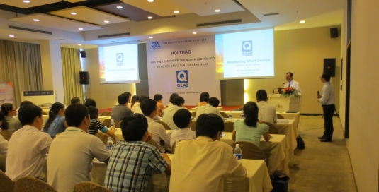 NQA organized Seminar for introducing Q-Lab  Accelerated weathering Testers in Ho Chi Minh City
